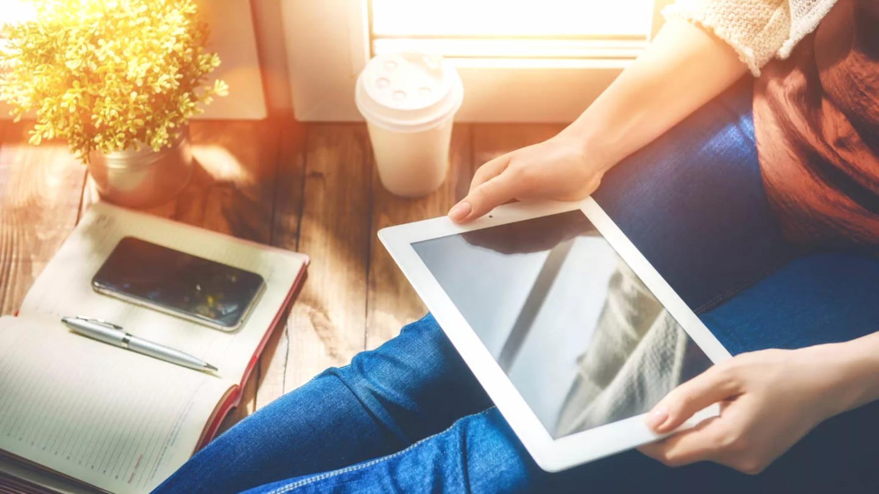 Interactive learning session showing financial concepts